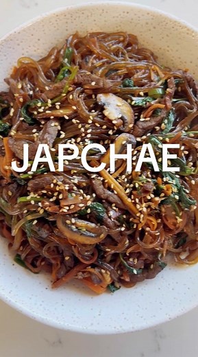 Korean Japchae: Sweet Potato Noodle Stir-Fry Recipe
