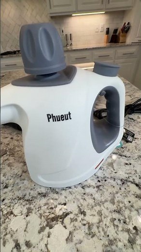 Phueut Handheld Steam Cleaner Review | Multi-Surface Pressurized Steamer for Kitchen, Car Detailing