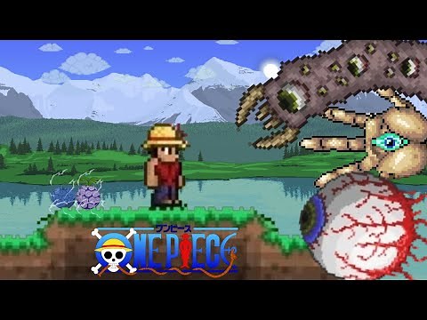 Terraria Pero Seré El Rey de Los Piratas (One Piece Mod)