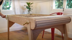 This Puzzle Table Is a Jigsaw Lover's Dream Setup