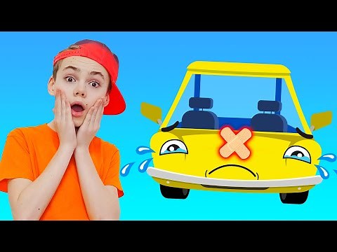 The Boo Boo Car Song | Nick and Poli Kids Songs