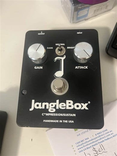 JangleBox Compression/Sustain 2010s - Black | Reverb