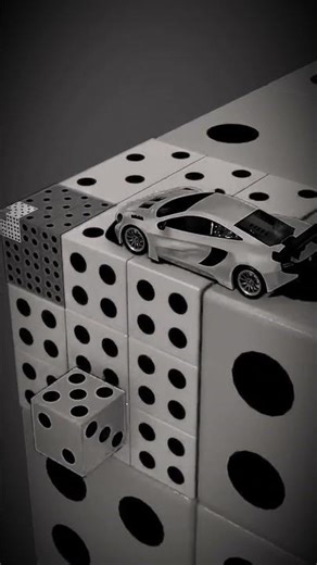 Infinite Car Dice Zoom #3danimation #oddlysatisfying #usashorts