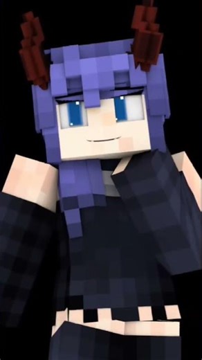 she is very cute!! 💜✨ #minecraft #edit #rainimator #rainimatoredit #stella