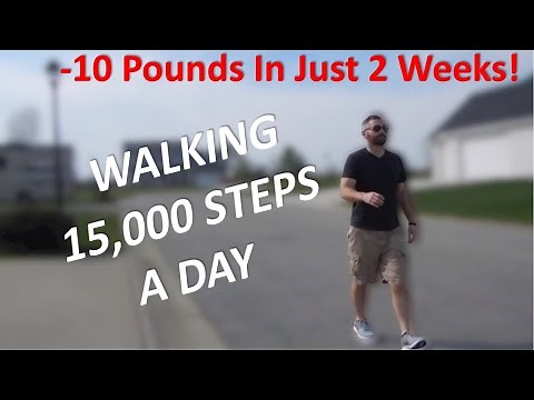 Walking 15,000 Steps A Day / My Results