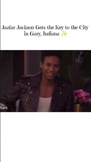 Jaafar Jackson Receives KEY TO THE CITY in Gary, Indiana | Emotional Jackson Family Homecoming ❤️