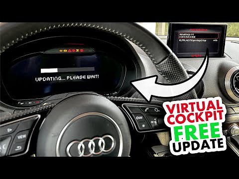 Audi A3 Virtual Cockpit firmware update tutorial with download links
