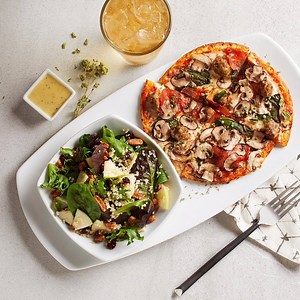 2.8K views · 26 reactions | Psst, lunch can be a steal Choose from our Lunch Duo combinations starting at just $8.99!* *Available at select locations | California Pizza Kitchen | Facebook