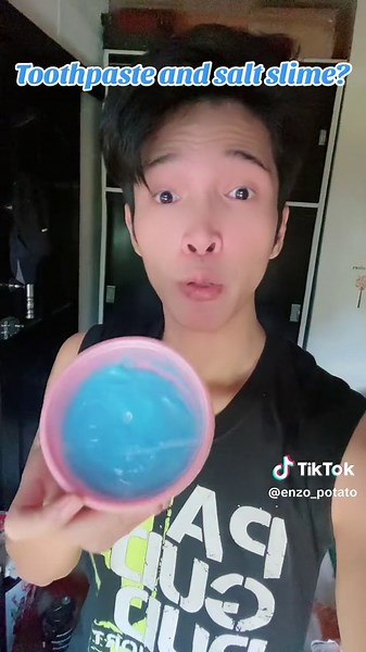 Toothpaste and Salt Slime Tutorial