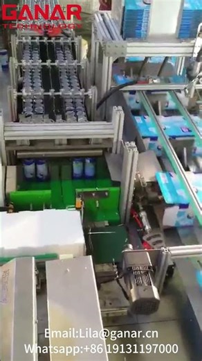 Case Packing Machines for Bottles Full Automatic Case Packer Machine #bottle #machine