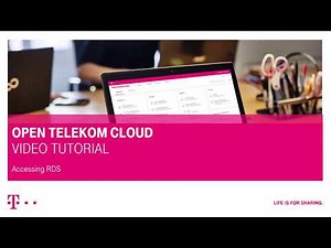 Open Telekom Cloud | Relational Database Service: Accessing RDS