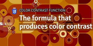 The formula that produces color contrast