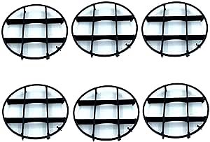 6 Pack Plant Saucer Drainage Rack Stand Flower Pot Level Feet Elevator Support Holder Vase Lifter Bottom Drainer Flowerpot Risers Plants Root Rot Prevention