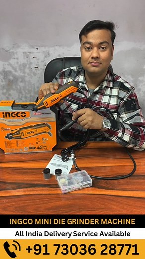 4.1K views · 72 reactions | INGCO MINI DIE GRINDER . All India Delivery Service Available  (Our Contact Number :+91 73036 28771) . @infoahglobal . #powertools #tools #construction #handtools #toolsofthetrade #dewalt #makita #cordlesstools #electrician #contractor #tool #drill #ingcoindia #meenabazaar #gbroaddelhi #machineshop #ingco #ingcoindia #ingcotools #anglegrinder #anglegrinders #ingcogrinder #grinder #diegrinder #minigrinder | AH Global Solutions | Facebook