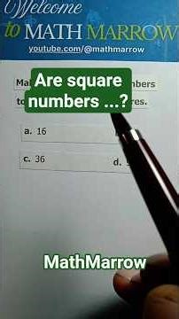 How to get addition pattern of square numbers @MathMarrow
