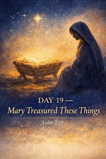 The Sacred Art of Stillness | Advent Day 19 (Luke 2:19)