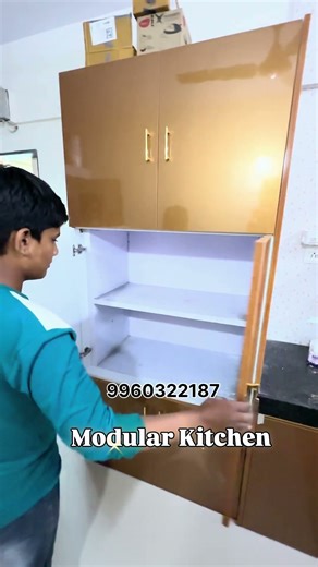New Trending Modular Kitchen Design #modularkitchen