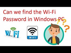 How to find the Wi-Fi Password in Windows 10 /11 || [TAMIL]
