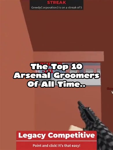 Top 10 Arsenal Predators in Roblox