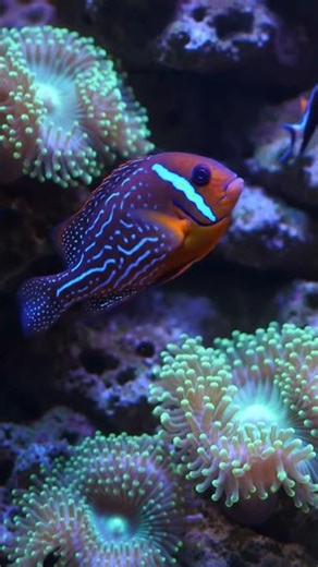 A Look at My Coris Wrasse! 🌊 Saltwater Aquarium Life