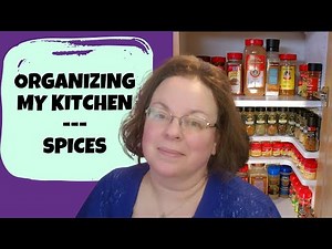 HOW TO ORGANIZE SPICES IN A CABINET WITH A SPICY SHELF DELUXE