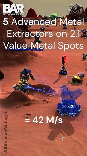 Advanced Fusion or Advanced MEX - Beyond All Reason #gaming #beyondallreason #games #gameplay