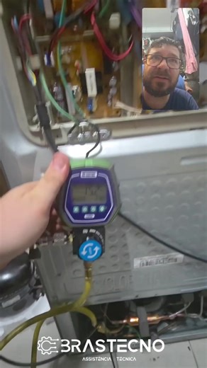 RF28 SAMSUNG. DEFEITO DE COMPRESSOR P2. #geladeira #inverter