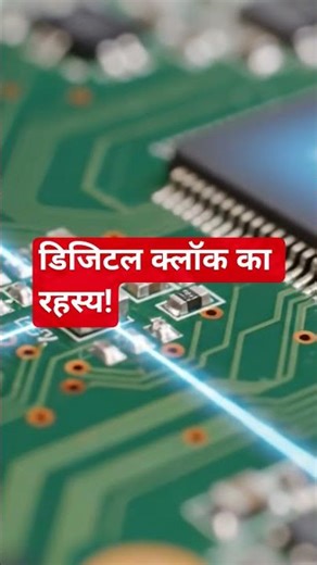 How digital clock work