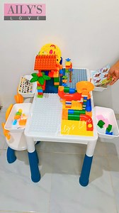 6.2K views · 25 reactions | Study Table with Building Blocks | Aily's Love | Facebook