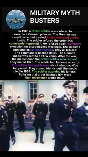 Ordered to Execute a Prisoner… He Refused | WWI True Story