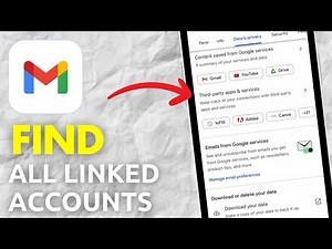 How To Find All Accounts Linked To Gmail Account (Full Guide)