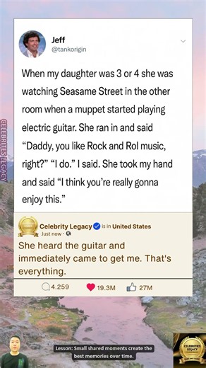 Muppet Guitar Solo Made Her Run To Dad