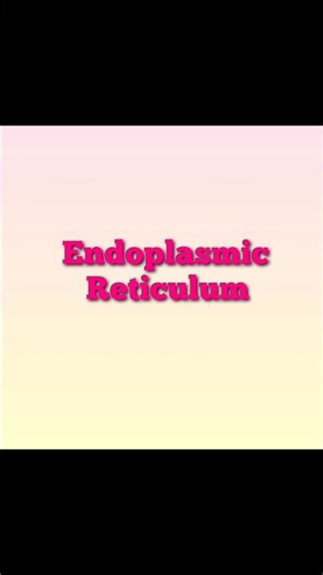 Definition of Endoplasmic Reticulum (ER) #endoplasmicreticulum #endoplasmic #cell