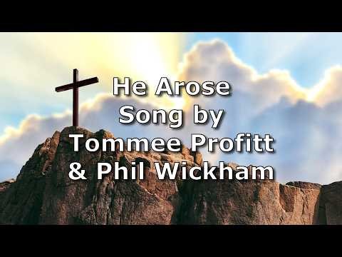 He Arose - Tommee Profitt & Phil Wickham | Lyric Video (Holy Saturday)