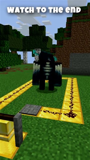 This Warden Mechanism Is TERRIFYING 😱 #minecraft #shorts