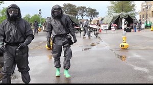 CBRN Decontamination Set up