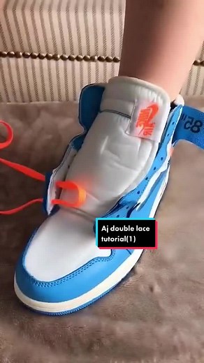 Follow me to see more shoelace tutorials#shoes #sneakers #sneakerhead #jordan #aj#foryoupage #tiktok