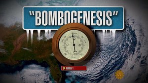 Passage: The freezing "bomb cyclone"