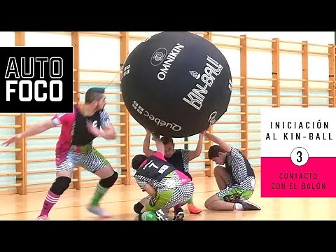 AUTOFOCO – INICIACIÓN AL KIN-BALL 🟣 🏃🏻 🏃🏼‍♀️ 🏃🏾‍♂️ Tutorial 3: Contacto con el balón