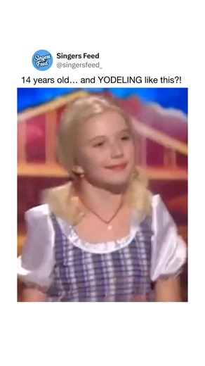 SingersFeed | Singing & Pop Culture on Instagram: "At just 14 years old, Sofia Shkidchenko from Ukraine took on one of the most difficult vocal techniques in the world — yodeling — and absolutely mastered it. Her pitch flips were razor-sharp, her control flawless, and her stage presence far beyond her age. The judges on Ukraine’s Got Talent Kids didn’t just admire her… they were stunned. Yodeling may have begun in the Swiss Alps, but Sofia discovered it in Kyiv, and turned it into her own modern