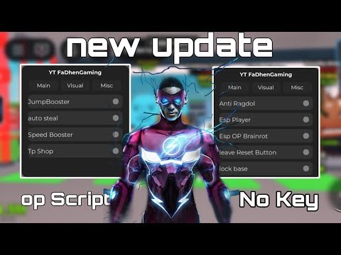 [Instan Steal] Steal a Brainrot Script No Keyles [Pastebin 2025 FaDhen Hub]