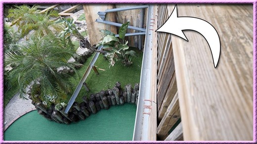 Luckiest hole-in-ones on a mini golf hole like no other?