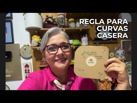 No compres regla para curvas! Haz esta versión CASERA en minutos/🔴 En Vivo con Luzkita