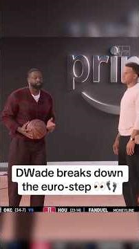DWade breaks down how to euro-step 👀