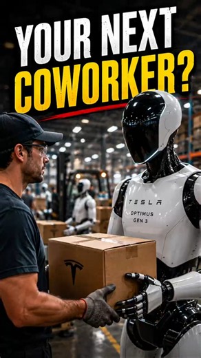 What If Your Next Coworker Was a Robot? | Tesla Optimus Gen 3