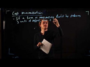 Intermediate Micro - Returns to Scale and Profit - Cost Min