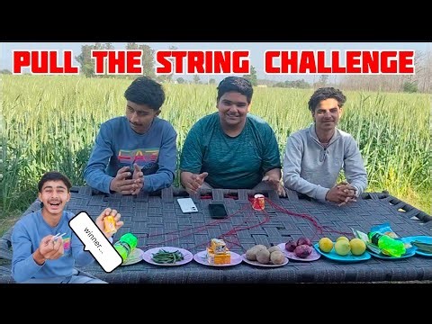 Pull the string challenge 😂😂||super crazy reaction 😂🥵🥵||full of fun 🤣🤣