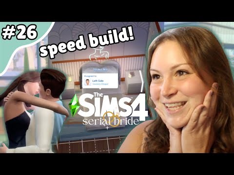Romantic Apartment Speedbuild✨| Serial Bride Sims 4 Let's Play Episode 26
