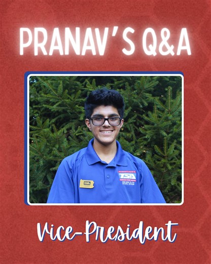 Hey PA-TSA! Get to know your 2025-2026 State Vice-President, Pranav Behal, in his Q&A! | Pennsylvania Technology Student Association