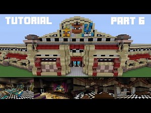 Minecraft Tutorial: Freddy Fazbear's Pizzeria Restaurant (FNAF 2) - Part 6
